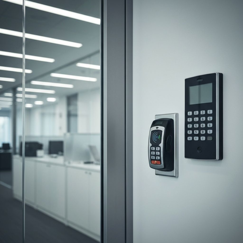 Smart access control keypad and employee badge reader for St. Louis businesses